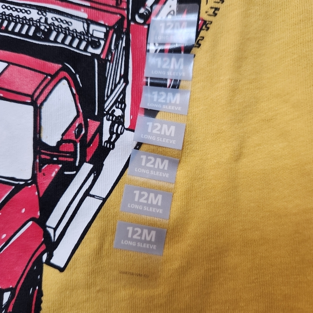Carter's toddler size 12 month long sleeve shirt - Picture 5 of 5